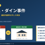 建売住宅は「建築の著作物」か――グルニエ・ダイン事件が引いた著作物性の高いハードル
